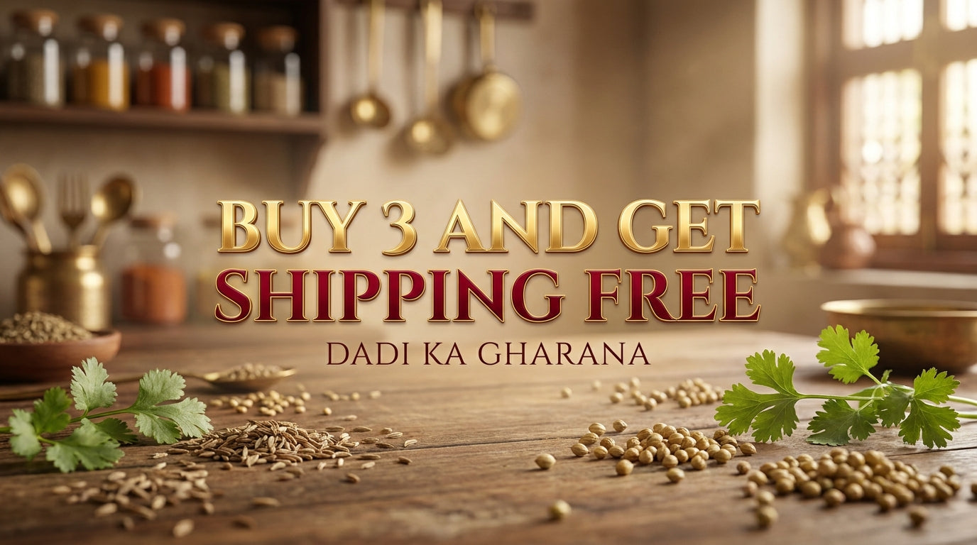 Buy 3 get shipping free - by Dadi Ka Gharana