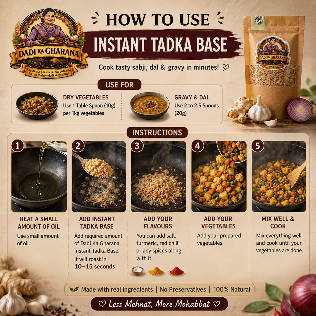 Instant tadka base - Dadi Ka Gharana